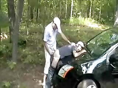 Fucked me over the bonnet of his car. Super Hot!