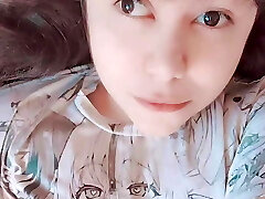 Inexperienced slutty young girl showing herself to cranks like you - Hana Lily