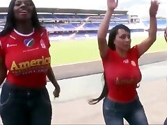 These sexy curvaceous women fuck rock hard