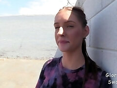 Shy Girl Gloryhole Escapade