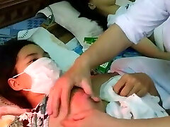 Breast rubdown to help flow 