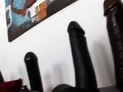 stunning girl plays with her ass