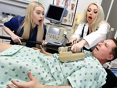 Sumptuous Doctor And Nurse Haley Spades & Missa Mars Get Free Used By Horny Patient - FreeUse Milf
