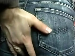 Angel rubbed in the bus