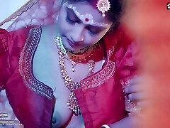 Desi Cute 18+ Girl Very 1st wedding night with her husband and Gonzo intercourse ( Hindi Audio )