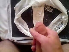 Cumming in Andrea&#039;s Worn Undies
