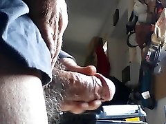 old man stroking off again
