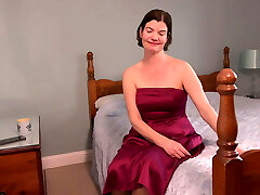 Mature mother with hairy, thirsty vagina