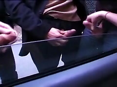 Big-titted tramps getting screwed in a vintage porn