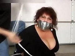 Teacher strapped and gagged