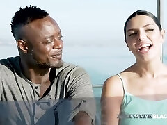 Busty Takes Hard Bbc By The Sea! - Kira Goddess