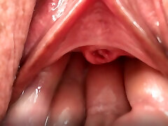 Husband made a huge stretched cunt out of my cute pink pussy after helping me shave the bushes. Knuckle. Fuck. Climax