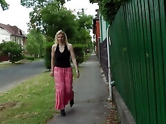 Blonde Milf With Cute Pussy Suffering the Flog