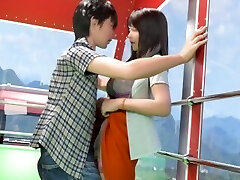 Busty asian milf loves to fuck with her sonnie at home and in public