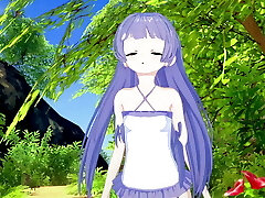 Miku x Shidou &ndash; encounter and live sex in public