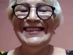 Stellar vagina of granny Angela. Showing the inside