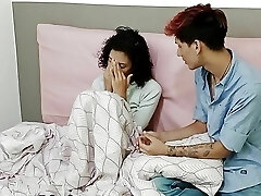 My stepbrother helps me get even with my ex-beau's cheating - Porn in Spanish