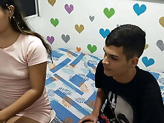 MY STEPBROTHER WON'T LET ME DO MY HOMEWORK AND Plow ME Rock-hard (PART 1)