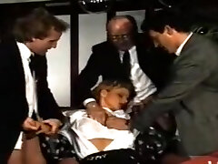 European milf in hot classic group sex