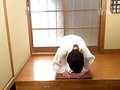 Big breasts super-sexy mature woman's best hospitality