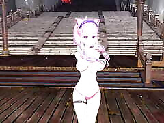 【Hololive MMD】Akua Minato Kimagure Mercy 【For gentlemen】