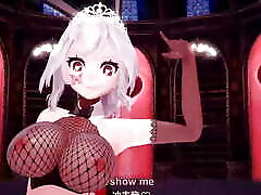 Hot Dance Fucked By Futa - Xray Creampie In The End Get Pregnant 3D HENTAI