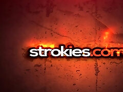 Strokies Claire Roos Gives Awkward Handjob