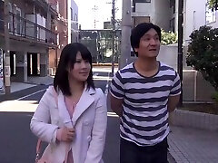 Japanese Babe Spreads Legs For A Fuck Creampie