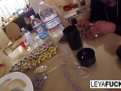 Leya Falcon gets so horny she can&039;t contain herself