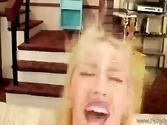 Blonde Babe With Big Boobs Banged