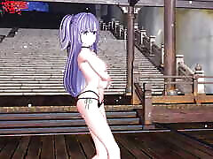 【MMD】Yuka Hayase WiggleWiggle 【For gentlemen】