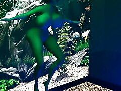 Hot Alien Chick&039;s daddy al parker Tits kirsten bigge Ass Float Well In the Aquarium