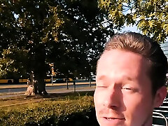 Normal german Guy meet Brunette Pornstar and she allow fuck
