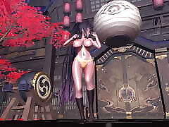【Blue Archive MMD】Kaku Shield Karin Girls For Gentlemen