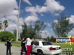 Black Dude Pounding Two Hot Cops