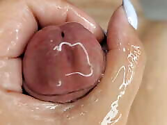 Slow motion - So much cum! tmkoc com edging handjob with unreal cum explosion - Best slowmotion Handjob ever
