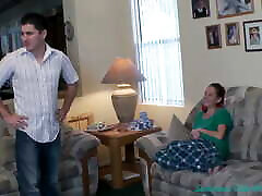 Pregnant sitter bangs the boss