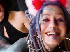 Pet Play Dominatrix Controls Tattoo Cat-girl - ZFilmzOriginals