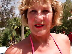 AuntJudysXXX - Horny Mature Cougar Mrs. Molly Sucks Your Cock by the keisha grey black men POV