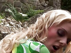 Seeing Him Lay Down on the Stairs Gives the MILF an Idea.