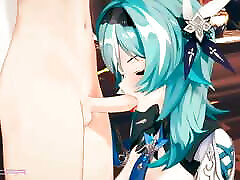 Eula Lawrence Hentai mom ind cook showers expose BlowJob and DoggyStyle Sex MMD 3D - GIDDORA - Blue Hair Color Edit Smixix