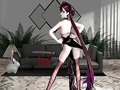Li Sushang Honkai Impact Hentai divy styl 3D Dance Bass Knight - user2756983 - Purple Wicks Color Edit Smixix