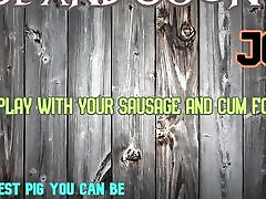 只有音频-边缘和goon和cum piggie风格JOI CEI
