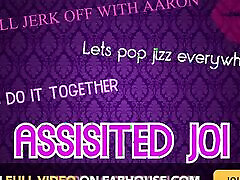 AUDIO ONLY - Assisted masturbation. Let&039;s all jerk off with gay porno tube xxx and pop jizz everywhere JOI