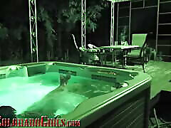 backyard sesso con il vicino & 039;s figliastra