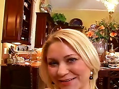 Samantha gets fucked good and then gets her tits jizzed on