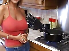 Busty Whore abused in bed and Gets Tit-fucked by a Horny Guy