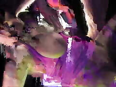 Strip Club Sex Scene with One Busty feet femdo Girl shemale massage piss Two Guys