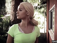 Delinquent Old Taught Lesson By Couple - Reena Sky, 18 Years And Elsa Jean