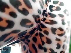 Amazing Facesitting POV Femdom Latex Rubber Arya Grander